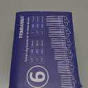 Clipper Guards for Wahl 10 12 14 16 18 20 Hair Clipper Guards 6pcs Extra Long Clipper Guard Attachments 2.5 Inch Clipper Guides Multiple Sizes Universal 2.5", 2.25", 2", 1.75", 1.5", 1.25" (Gray)