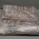 Collive Boho Kitchen Mats for Floor 2 Piece, Cushioned Anti Fatigue Mat Comfort Soft Standing Desk Carpet, Non Skid Wforaterproof Sink Rug for Home Office, Decor, 17.3"x29"+17.3"x47" (Cream/Brown)