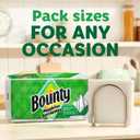 Bounty Paper Napkins, White, 200 Count, Packaging may vary (light green and white)