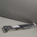 Reinforced 41 Inch Extra Tall Retractable Baby Gates 80" Wide Retractable Dog Gate with Support Rods  Prevents Crawling Under, Indoor Long Baby Gate Retractable Gate Outdoor Extra Tall Dog Gate/Black