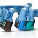 242253002 Water Inlet Valve Replaces for Frigidaire FGHF2366PF FGHD2368TF FPBS2777RF6 FFHB2740PS3 LGUB2642LE3 FGHB2866PFGA FGHB2866PF9A FFHB2740PS4 FPBS2777RF1 FGHF2344MF5 FGHB2866PF2 Refrigerator