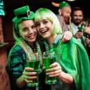 2 x JOYIN 18 Pcs St Patricks Shamrock Necklaces Irish Clover Green Bead Pendant Necklace St. Patrick's Day Party Costume Necklace Dressing-up Accessories Saint Patricks Decorations Party Favor Supplies