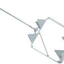 Boat Anchor 13LBS/19LBS/25LBS, Hot-Dipped Galvanized Folding Anchor, Boat Slide Cube Anchor (Box Style) Suitable for 24/20-30/30-40 Pontoon, Fishing and Bass Boats