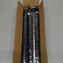 CorkLatta Black Shower Curtain Rod 31 to 80 Inch,1 Inch Diameter Adjustable Spring Tension Stainless Steel Telescoping Rod,  Easy Install, No Rust