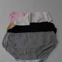 Angelhood 6 Pack Womens Cotton Maternity Underwear,Healthy Maternity Pregnancy Panties Postpartum Mother Under Bump Underwear (XX-Large)