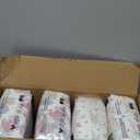 The Honest Company Comfort Dry Disposable Diapers for Sensitive Skin, Hypoallergenic, Rose Blossom + Tutu Cute, Super Club Box Size 1 (8–14 lbs), 136 Count