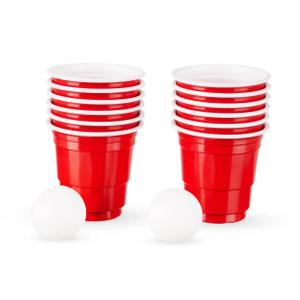 Red Jr Mini Beer Pong Game