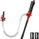 SEDY Electric Hand Pump, Portable Battery Powered Transfer Pump, Multi-Use Siphon Liquid Extractor for Gasoline, Diesel, Fuel, and Water Transfer