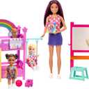 Barbie Skipper Babysitters, Inc. Ultimate Daycare Playset with 3 Dolls, Furniture & 15+ Accessories, Includes Bunk Beds & Color-Change Easel