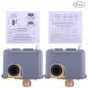 Water Pressure Switch Water Pump Pressure Switch 60/80 Pressure Switch for Water Well Pump 60-80 Pressure Switch Well Pump Parts Pumptrol 60 80 Pressure Switch