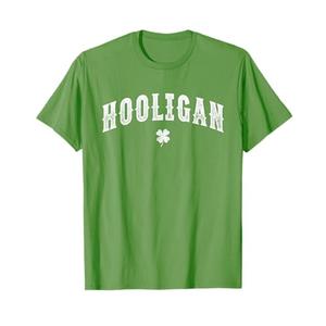 Hooligan - St Patricks Day Irish Vintage Ireland T-Shirt 2XL
