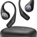 EarFun OpenJump Open Ear Headphones, Wireless Earbuds with Ergonomic Earhook, Hi-Res Sound, LDAC, 4 Mics ENC Call, 42H Playtime, Multipoint Connection, IPX7 Waterproof, Snug Fit for Workout, Running