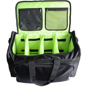 Qiveno 30L Multi-Function Sneaker Bag - Waterproof Duffel with Adjustable 4-Layer Storage and Shoulder Strap for Gym, Travel, and Sports