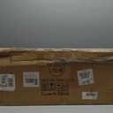 HOMEKAYT Black Metal Clothing Rack, Modern Garment Rack, Heavy Duty Display Rack for Home and Clothing Store, 47''L-Black