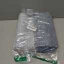 Kitinjoy Indoor Outdoor Door Mat, 32x20 Non-Slip Absorbent Dirt Trapper, Low-Profile Washable Inside Entrance Front Floor Mat, Sturdy Soft Entry Doormats for Entryway, Light Blue