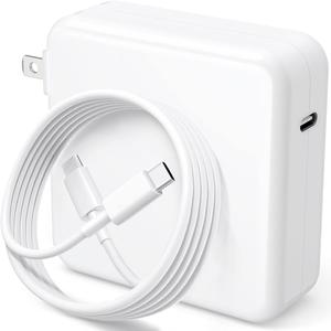 Mac Book Pro Charger - 120W USB C Fast Charger Adapter Compatible with MacBook Pro & MacBook Air 13, 14, 15, 16 inch, iPad Pro, Samsung Galaxy and All USB C Device