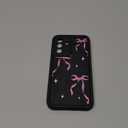 Case for Samsung Galaxy A36 5G, Pretty Pattern Design for Girls Women Silicone Cover, Soft TPU Material, Thicker Frame Shockproof Protective Girly Case for Samsung A36 (Star Bow)