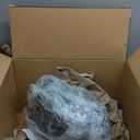 LED Mask for Adults, Futuristic Punk Mask Helmet with Flame Braid - Perfect for DJ Raves, Sci-Fi Cosplay, Halloween Parties & Themed Events