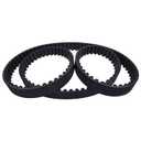 132 Tooth 1-1/8" Wide 14mm Rear Drive Belt 40594-06 1204-0047 Compatible with Dyna International Harley