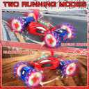 Spider Remote Control Car, Gesture Sensing Stunt Car, Spider Toys Gifts for Boys 4-6 6-8 8-12 Year Old, 2.4GHz 4WD Drift Hand Controlled Twist Cars, Off-Road 360 Rotating Cars with Lights Spray Music