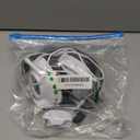 Wireless Gaming Headset with Noise Canceling Microphone for PC, PS5, PS4, Switch, Mac, 2.4 GHz Wireless & Bluetooth 5.4 Gaming Headphones, Cool RGB Lighting, 50Hr Battery, 50mm Drivers, White 