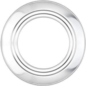 Risbay Stainless Steel Steamer Ring-Fits 7 to 10 in(ID:6.5-inch/ OD:11.2inch)-Steaming Adapter for Steam Pot, Asian Food, Dumpling, Dim Sum, Rice, Veggie for Cooking Basket, 1Pcs