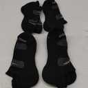 Saucony Men's RunDry Mesh Ventilating Comfort Fit Performance Tab Socks, Medium Pack Of 4