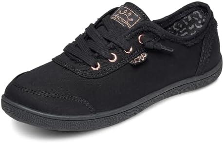 Skechers Damen Bobs B Cute Sneaker, Black 7.5