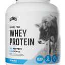 Levels Grass Fed Whey Protein Powder, No Artificials, 25G of Protein, Unflavored, 5LB (EXP 04/26/28)