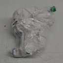 Lush Decor Coastal Chic Scalloped Edge Light Filtering Window Curtain Panels Pair, 52" W x 84" L, Blue & White - White Curtains for Living Room - Coastal Decor