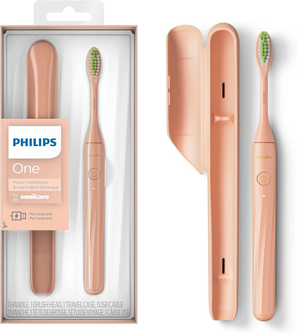 Philips Sonicare One by Sonicare Rechargeable Toothbrush, Shimmer, HY1200/25