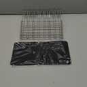 IDEATECH Reusable Bag Rack with Cup Drying Mat,Plastic Bag Dryer Rack Dish Drying,Collapsible Kitchen Counter Storage Organizer Sponge Holder,Dryer Rack for Silicone Storage Bag,Kitchen Must Have