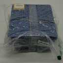 StorageWorks 11 inch Wicker Baskets, Handwoven Storage Cubes with Handles, Foldable Paper Rope Basket for Organizing, Dark Blue, 2 Pack