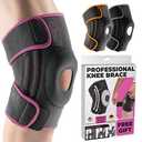 DR. BRACE ELITE Knee Brace with Side Stabilizers & Patella Gel Pads for Maximum Knee Pain Support and fast recovery for men and women-Please Check How To Size Video (Orion's, Small)