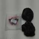 MORICA 2PCS Messy Hair Bun Hair Scrunchies Extension Curly Wavy fake hair bun Synthetic Chignon hair pieces for Women(6#)