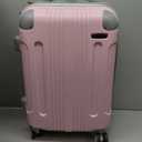 Rockland Melbourne Hardside Expandable Spinner Wheel Luggage, Mint, Carry-On 20-Inch