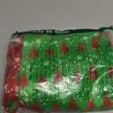 Christmas Gift Doll Bags with Drawstring, 8x10in 3D Christmas Goody Gift Bags Small Fabric Xmas Candy Bag, Burlap Treat Xmas Reusable Gifts Wrapping Bag Holiday Party Favors Decor Santa Sacks