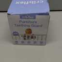 Crib Rail Covers for Teething Furniture Edge Protector for Baby - Plastic Crib Protector from Chewing - CPC Certified, CPSC Tested, LFGB Food Grade - Silicone Like TPE - Patent Pending