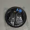 ZELUS Gymnastic Rings, Exercise Olympic Rings with Adjustable Straps, Steel Buckles, Perfect for Workout, Strength Training, Pull-Ups and Dips (Black)