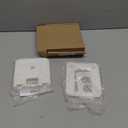 Outlet Shelf, White Wall Outlet Shelf, Standard Vertical Duplex Only, Wall Shelf Organizer for Bathroom Smart Home Space Saving Tools, Electric Toothbrush & Small Accessories, Not for Decora (1 pack)