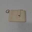 BAOSIWA Silicone Bracelet Keychain Wallet for Women Wristlet Card Holder Slim RFID Wallet with Zipper Pocket