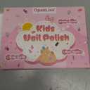 12 Color Quick Dry Kids Nail Polish Set, Toddler Nail Polish, Water-Based Peelable Fingernail Polish for Kids, Rainbow Nails Polish for Party, Holiday Favors, Party Favors