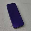 FlossFish Single Mini Pencil Box, Purple. Use as Pencil, Makeup, Jewelry, Gift, Candy, Favor or Birthday Gift Box.