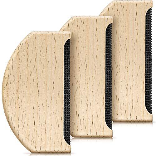 Boao 3 Pcs Sweater Combs to Remove Pilling Sweater Defuzzer Multi-Fabric Shaver and Cashmere Comb Wool Pilling Remover Pills for De-Pilling Clothing Garments Knits Scarves Wool Coats Pants Care
