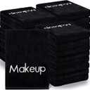 Shimeyao 30 Pack Makeup Towels Black Makeup Washcloths for Face Classic Soft Microfiber Remover Cloth 13x13 Inch Quick Dry Face Towels for Cleansing Hand