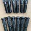 12pcs 1/2"-20 x 2.7 in. Length 0.545 in. Knurl Press-in Wheel Stud Lug Replacement for Dexter 5200 6000 7000 7-262 Trailer