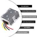 20A 240W Golf Cart 24V to 12V Converter Voltage Reducer Step Down Transformer Waterproof
