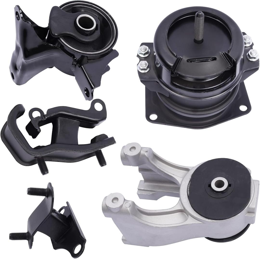 Set of 5 Engine Motor Mount Compatible with 1999-2004 Odyssey 3.5L V6 Replacement for A4519HY A4518 A6552 A6582 A6579