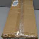 FRIDEKO HOME Floor Lamp with Beige Shade, Simple Design with Foot Pedal Switch, Small Tall Lamps for Living Room Bedroom Office, Corner Floor Stand Light with Black Pole Lamp (No Bulb/No Remote)