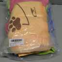 Fanfanwin 4 Pcs Dog Bath Towels Microfiber Drying Dog Towel Absorbent Pet Heart Paw Towels for Medium Dogs Puppy Cats Pets Shower(Blue, Yellow, Pink, Apple Green)